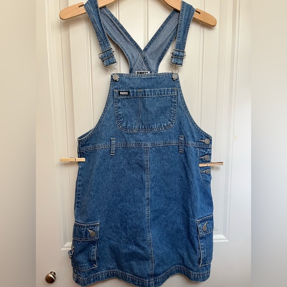 VINTAGE REQUEST - Denim Overall Dress - Ladies S/P - Picture 1 of 5